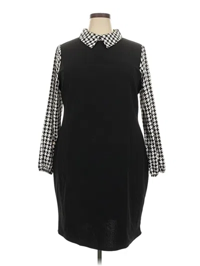 Pre-owned Unbranded Casual Dress In Black