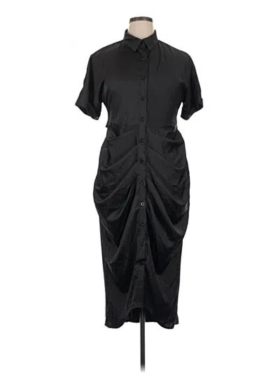 Pre-owned Unbranded Casual Dress In Black