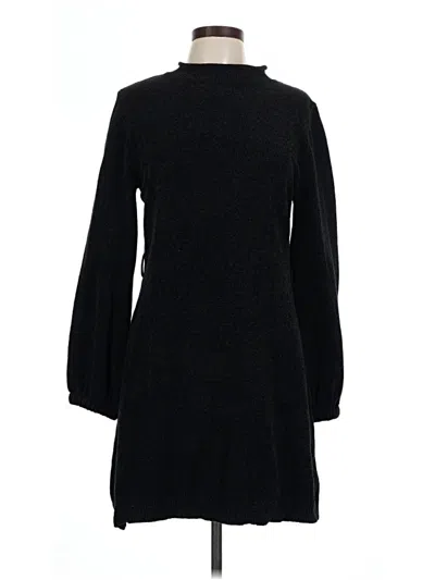 Pre-owned Unbranded Casual Dress In Black