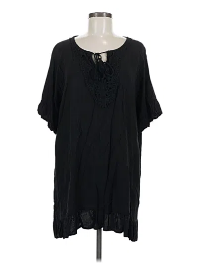 Pre-owned Unbranded Casual Dress In Black