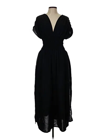 Pre-owned Unbranded Casual Dress In Black