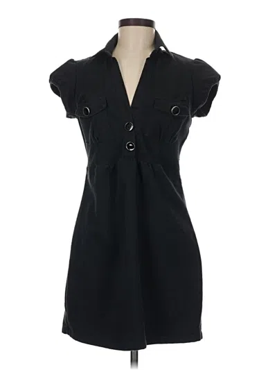 Pre-owned Unbranded Casual Dress In Black