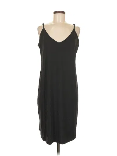 Pre-owned Unbranded Casual Dress In Black