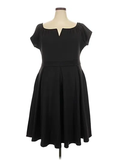 Pre-owned Unbranded Casual Dress In Black