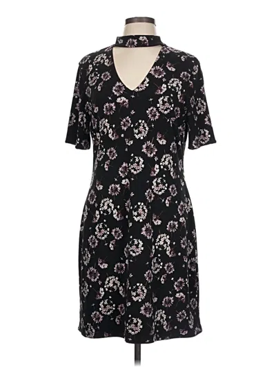 Pre-owned Unbranded Casual Dress In Black