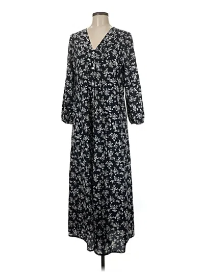 Pre-owned Unbranded Casual Dress In Black