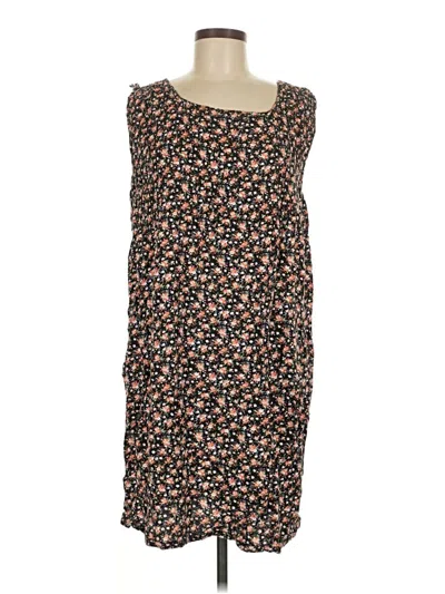 Pre-owned Unbranded Casual Dress In Black