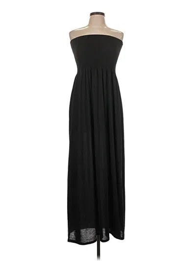 Pre-owned Unbranded Casual Dress In Black