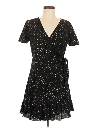 Pre-owned Unbranded Casual Dress In Black