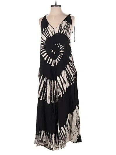 Pre-owned Unbranded Casual Dress In Black