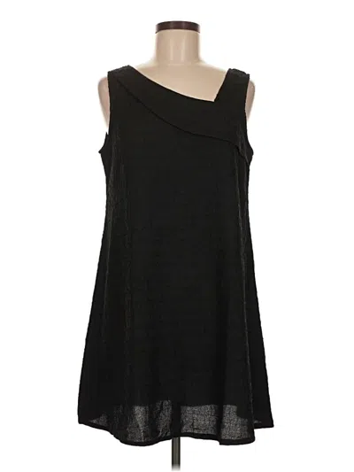 Pre-owned Unbranded Casual Dress In Black