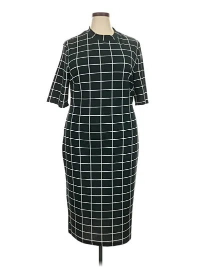 Pre-owned Unbranded Casual Dress In Black