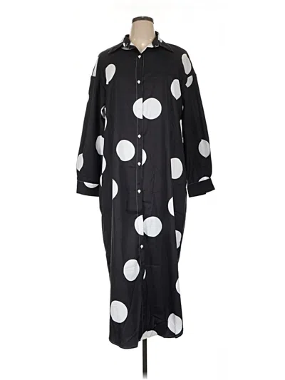 Pre-owned Unbranded Casual Dress In Black