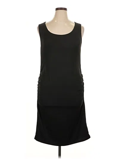 Pre-owned Unbranded Casual Dress In Black