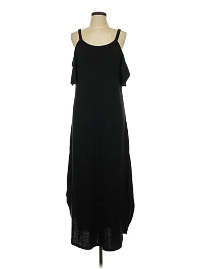 Pre-owned Unbranded Casual Dress In Black