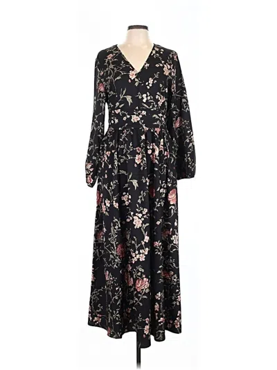 Pre-owned Unbranded Casual Dress In Black