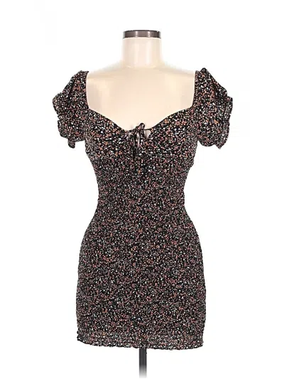 Pre-owned Unbranded Casual Dress In Black