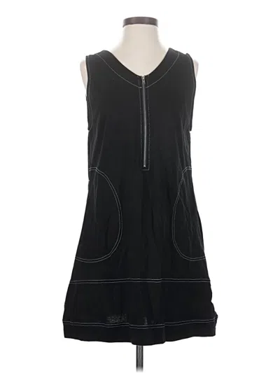 Pre-owned Unbranded Casual Dress In Black