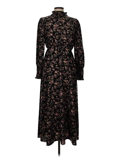 Pre-owned Unbranded Casual Dress In Black
