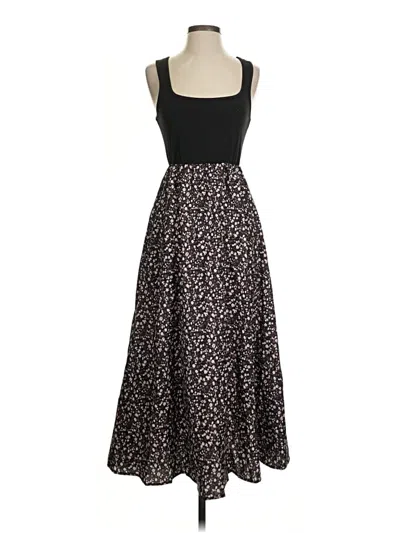 Pre-owned Unbranded Casual Dress In Black