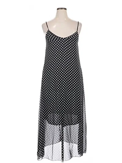Pre-owned Unbranded Casual Dress In Black