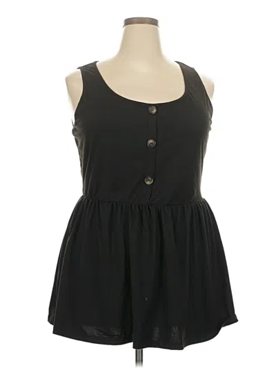 Pre-owned Unbranded Casual Dress In Black