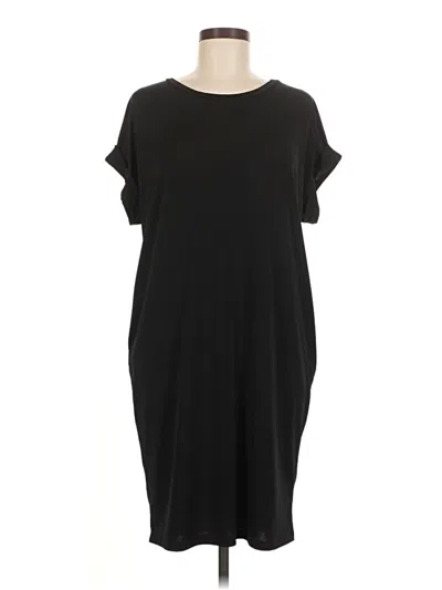 Pre-owned Unbranded Casual Dress In Black