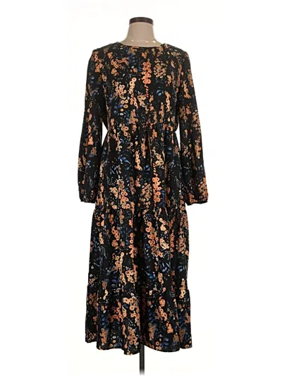 Pre-owned Unbranded Casual Dress In Black