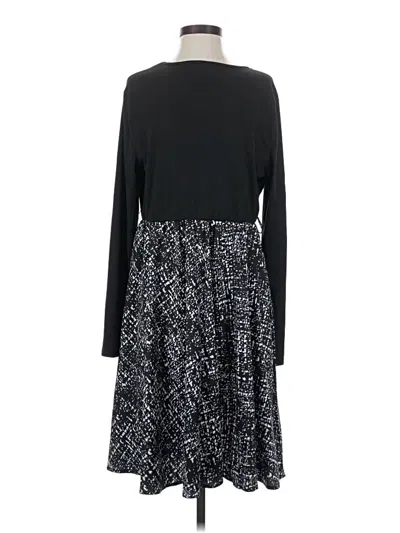 Pre-owned Unbranded Casual Dress In Black