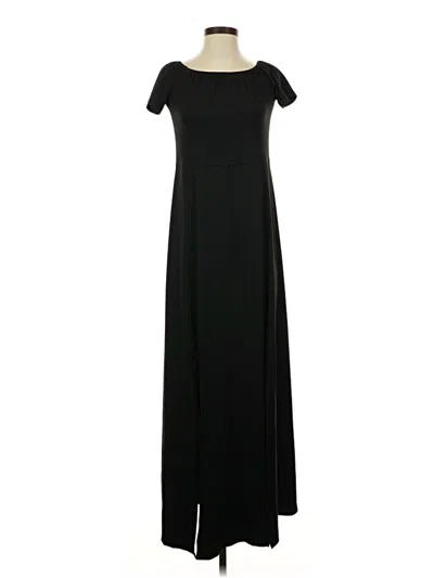 Pre-owned Unbranded Casual Dress In Black