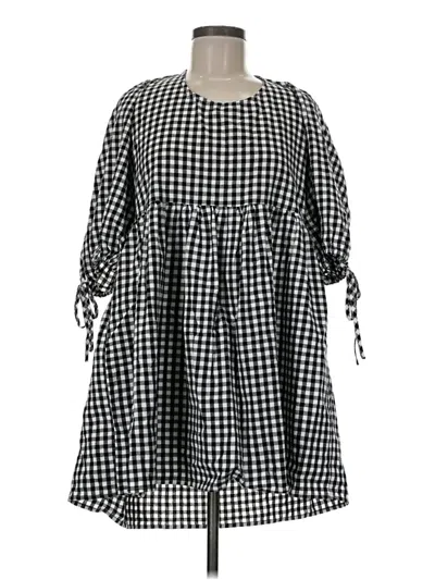 Pre-owned Unbranded Casual Dress In Black