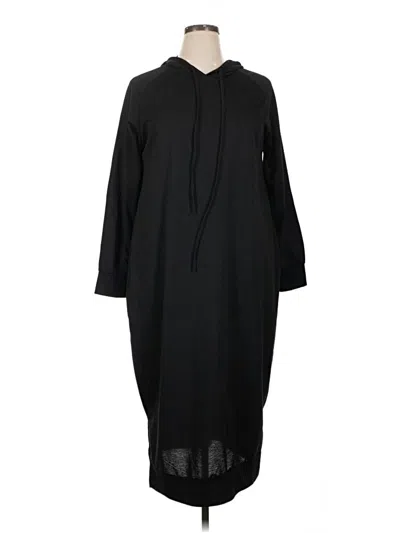 Pre-owned Unbranded Casual Dress In Black