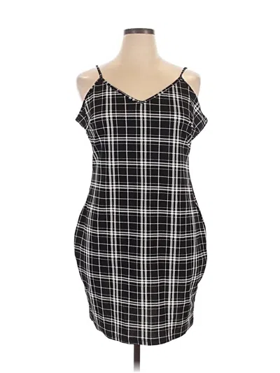 Pre-owned Unbranded Casual Dress In Black