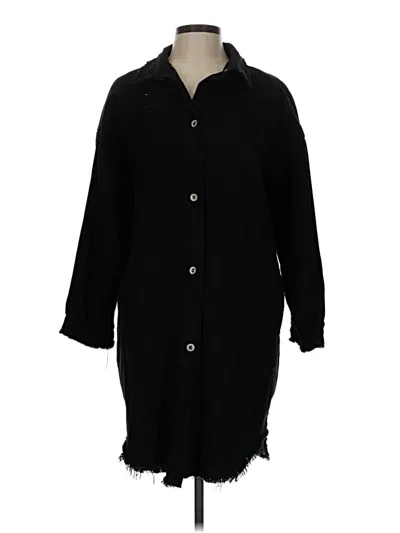 Pre-owned Unbranded Casual Dress In Black