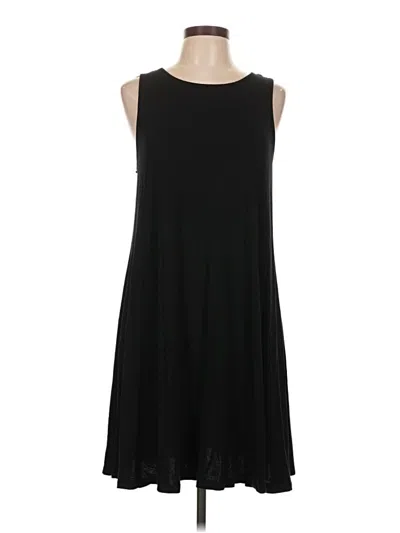 Pre-owned Unbranded Casual Dress In Black