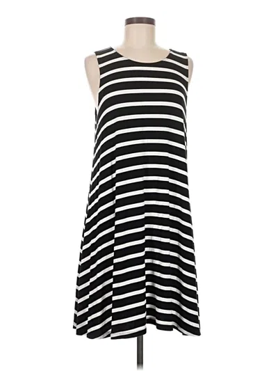 Pre-owned Unbranded Casual Dress In Black