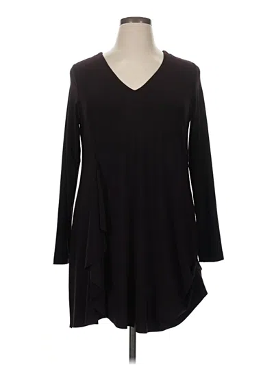 Pre-owned Unbranded Casual Dress In Black