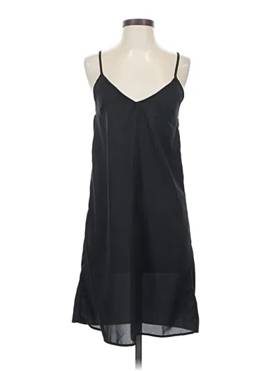 Pre-owned Unbranded Casual Dress In Black