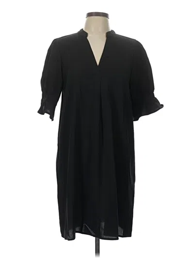 Pre-owned Unbranded Casual Dress In Black