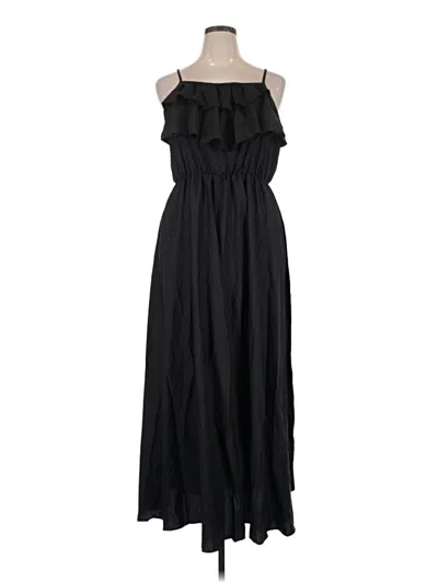 Pre-owned Unbranded Casual Dress In Black