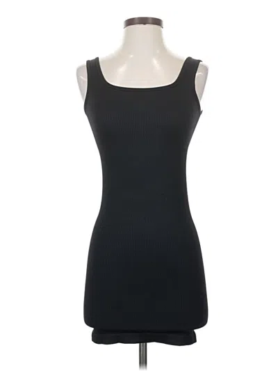 Pre-owned Unbranded Casual Dress In Black