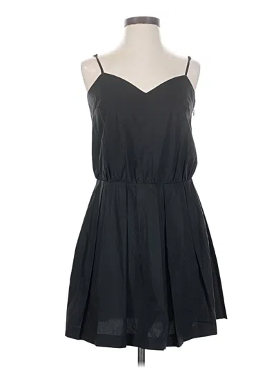 Pre-owned Unbranded Casual Dress In Black