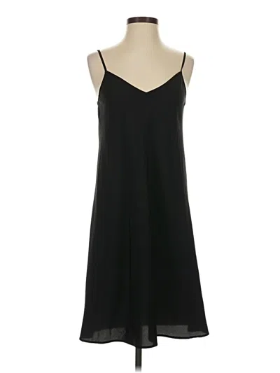 Pre-owned Unbranded Casual Dress In Black