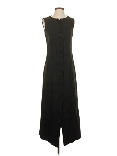 Pre-owned Unbranded Casual Dress In Black