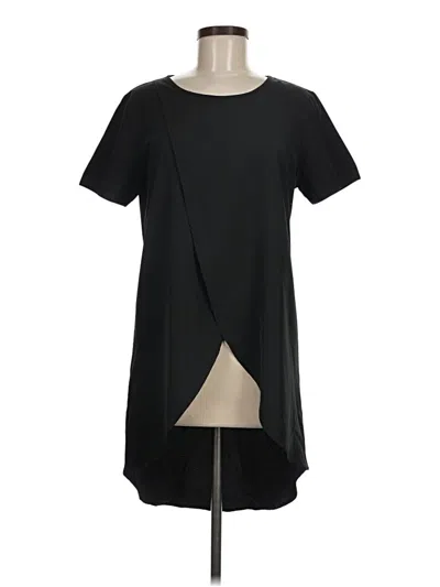 Pre-owned Unbranded Casual Dress In Black