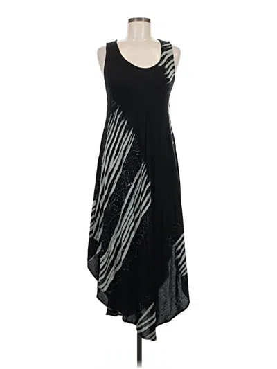 Pre-owned Unbranded Casual Dress In Black