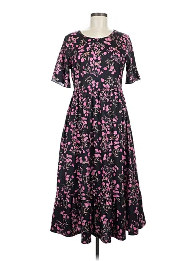 Pre-owned Unbranded Casual Dress In Black