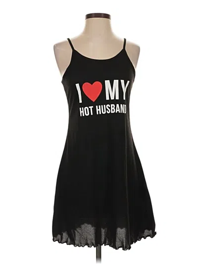 Pre-owned Unbranded Casual Dress In Black
