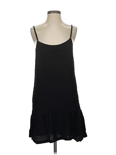 Pre-owned Unbranded Casual Dress In Black