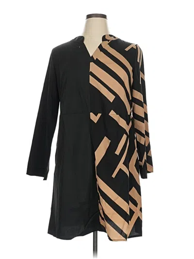 Pre-owned Unbranded Casual Dress In Black